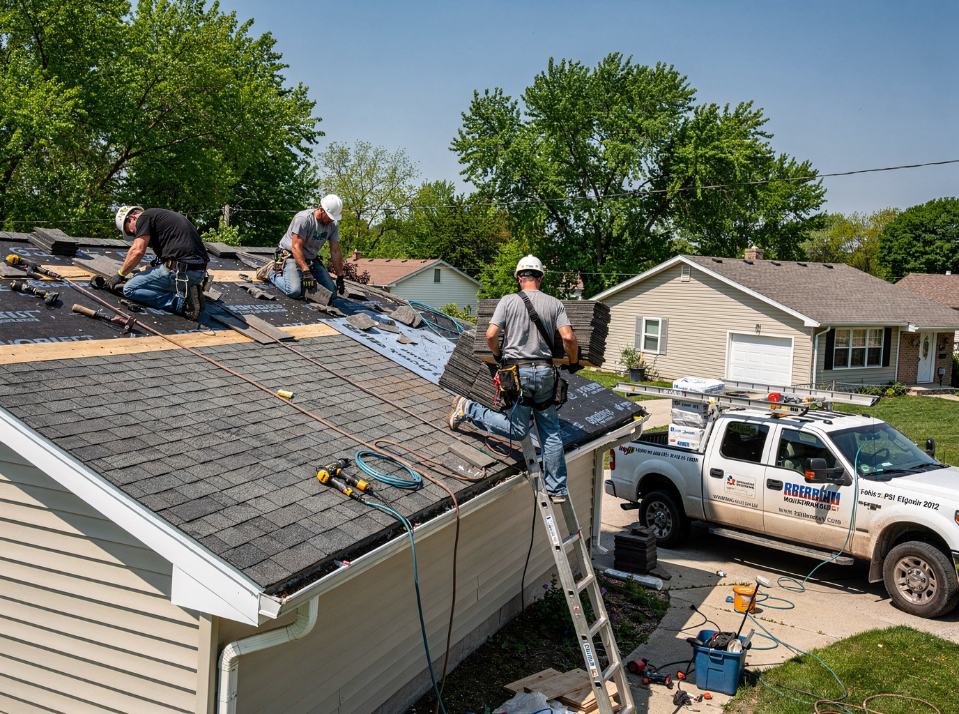 roof repair in Kenwood Park, IA