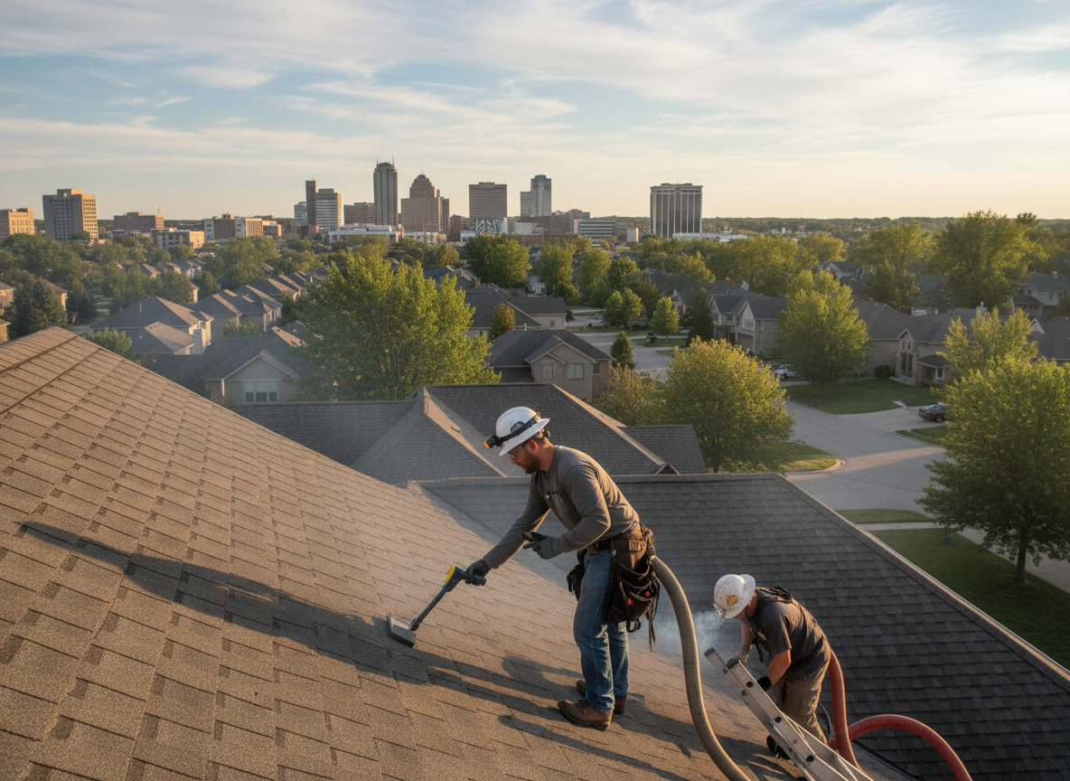 roof repair in Czech Village, IA