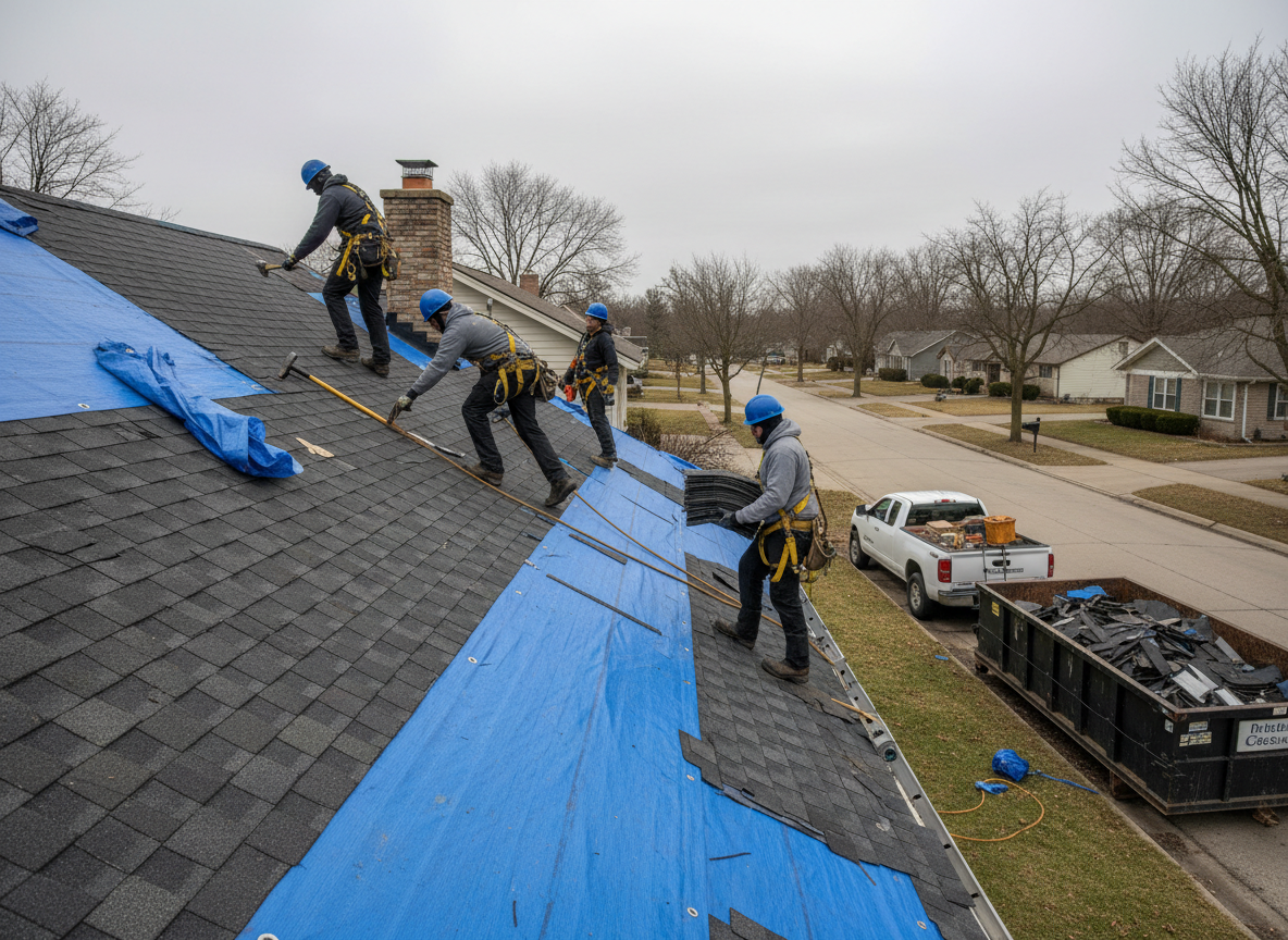 Roof Leak Repair in North Liberty, IA, IA 52317